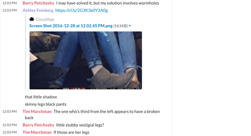 Illustration for article titled Where The Fuck Are This Girl's Legs?